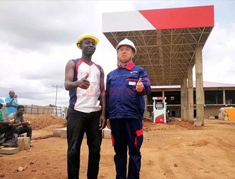 Censtar EPC Solution for gas station in Malawi